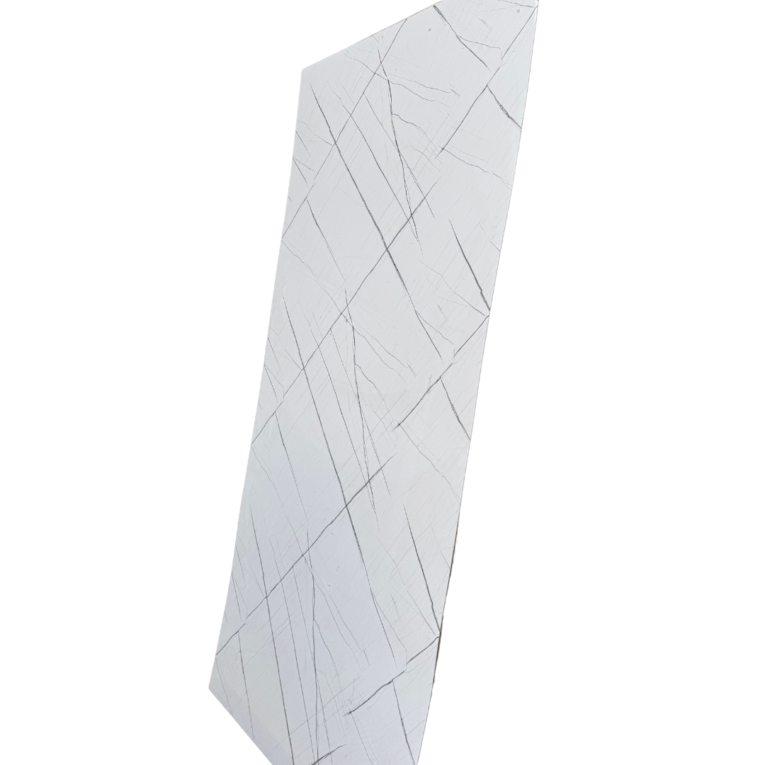 PVC-Platte - White Line Marmor