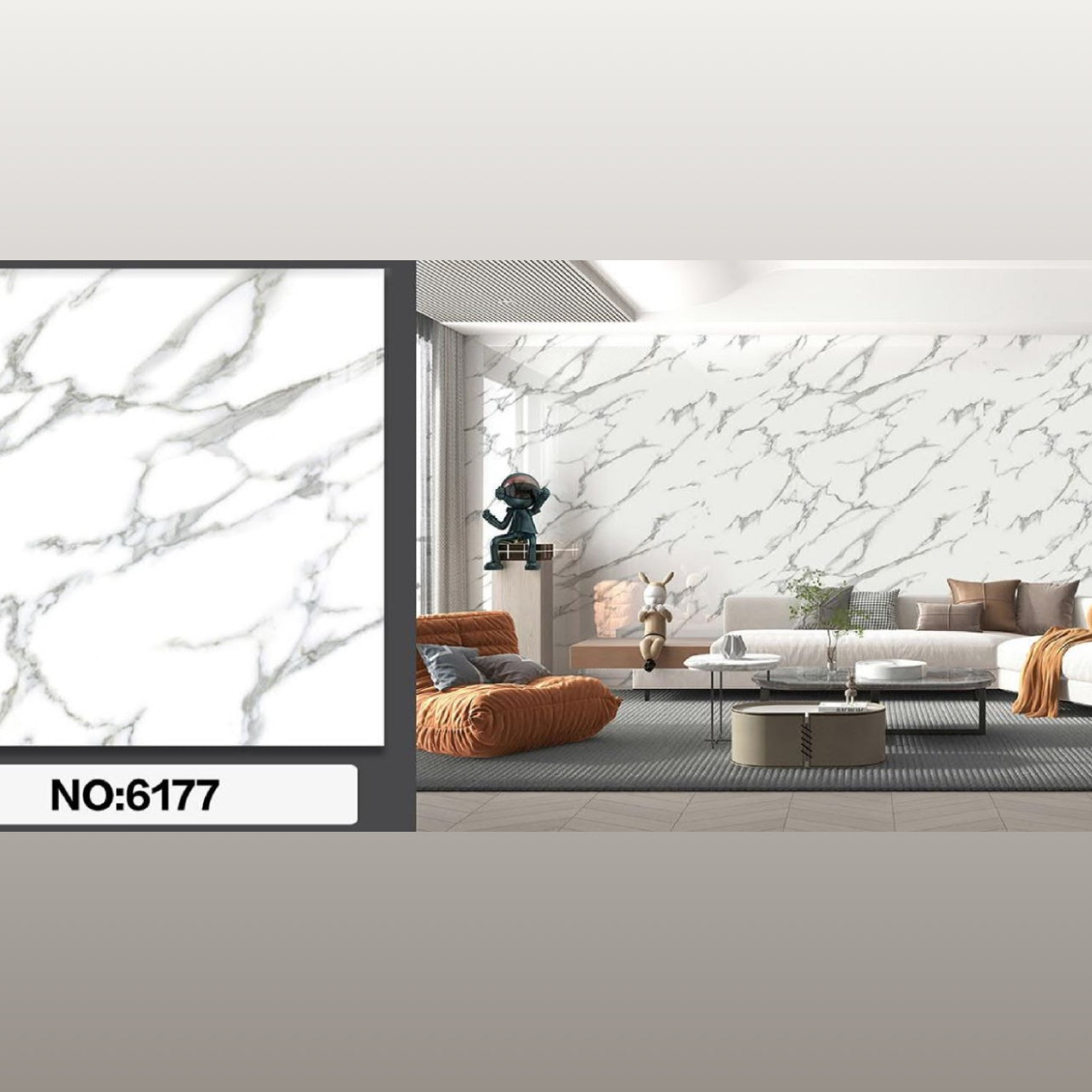 PVC Rolle (selbstklebend) - 6177