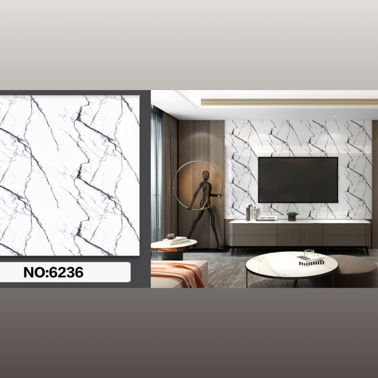 PVC Rolle (selbstklebend) - 6236