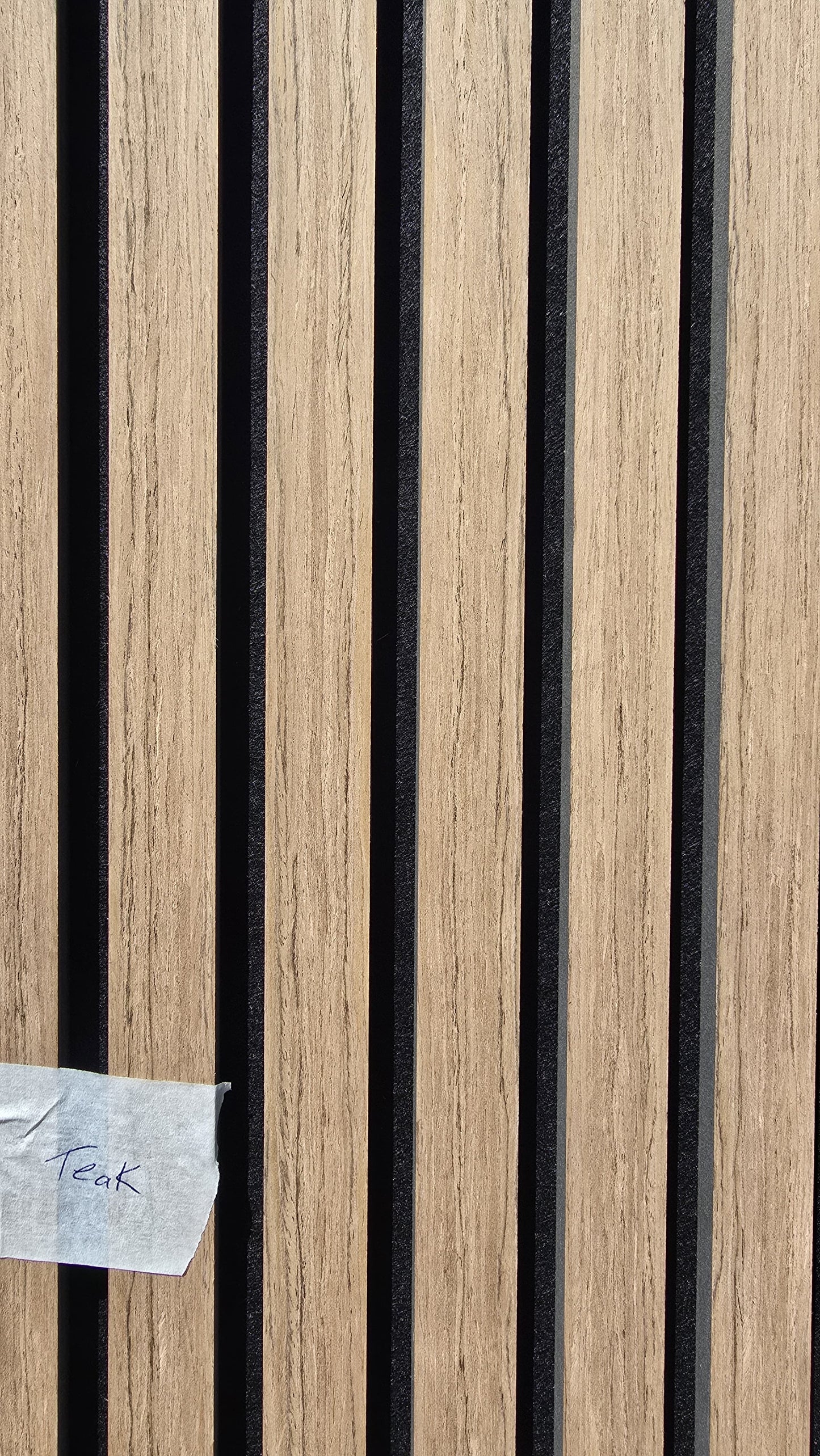 Akustikpaneel Basic Teak Natur