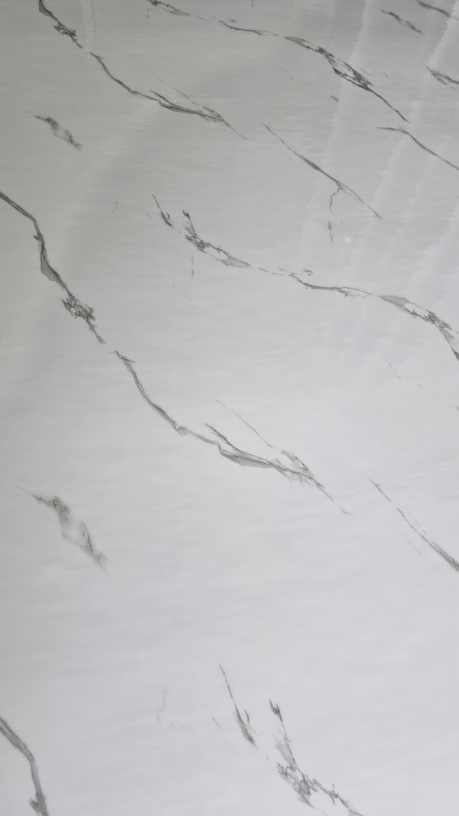 Selbstklebende PVC-Rolle Marmor Weiß Fein Klebefolie Möbelfolie
