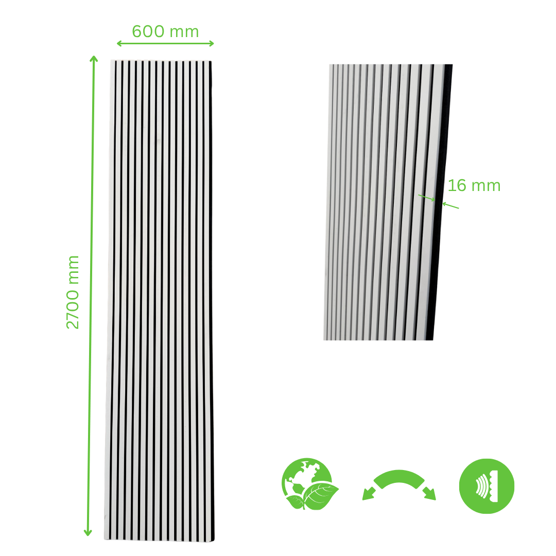 flexible Akustikpaneele - Beige