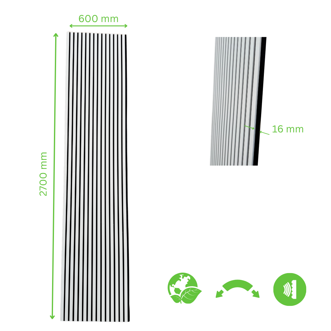 flexible Akustikpaneele - Greige