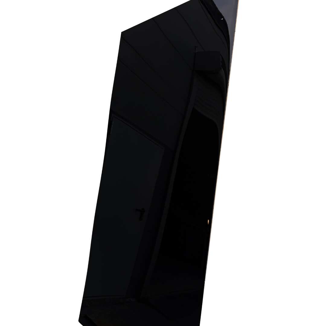 PVC-Platte - Black Marble