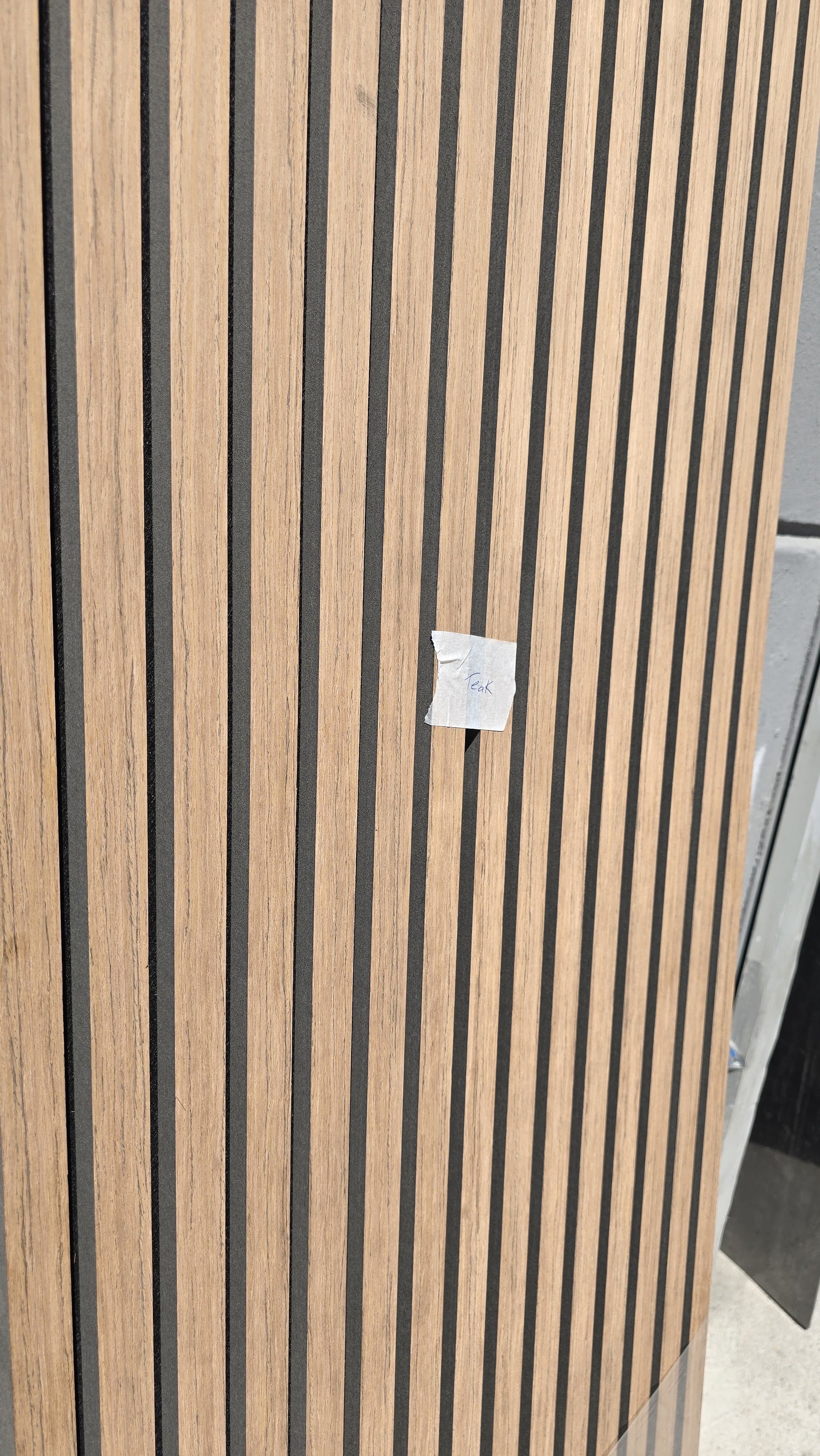 Akustikpaneel Basic Teak Natur