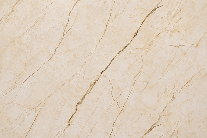 PVC Paneel Marmor Beige Hochglanz Detailaufnahme