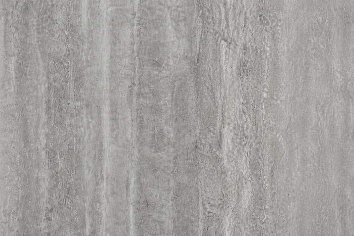 PVC Paneel Travertin Grau Struktur Detailaufnahme