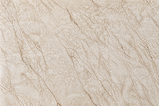 Selbstklebende PVC-Rolle Marmor Beige Detailaufnahme