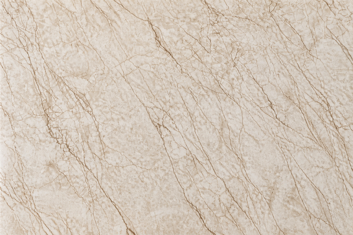 Selbstklebende PVC-Rolle Marmor Beige Detailaufnahme
