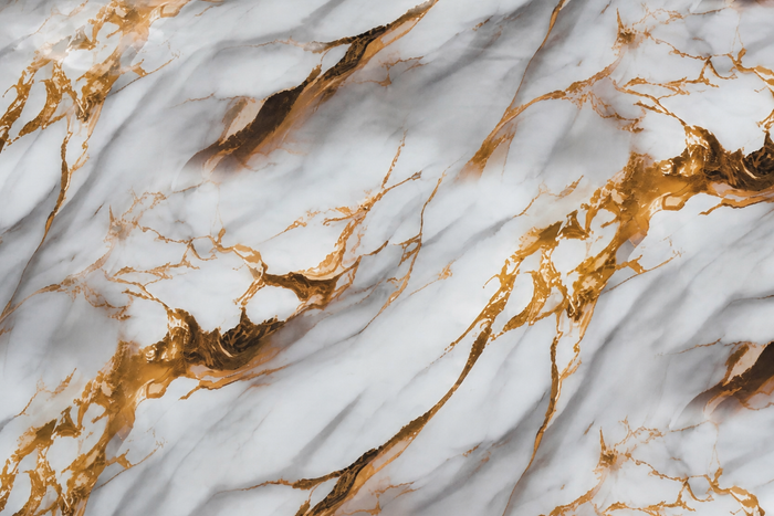 Selbstklebende PVC-Rolle Marmor Creme-Gold Onyx Detailaufnahme