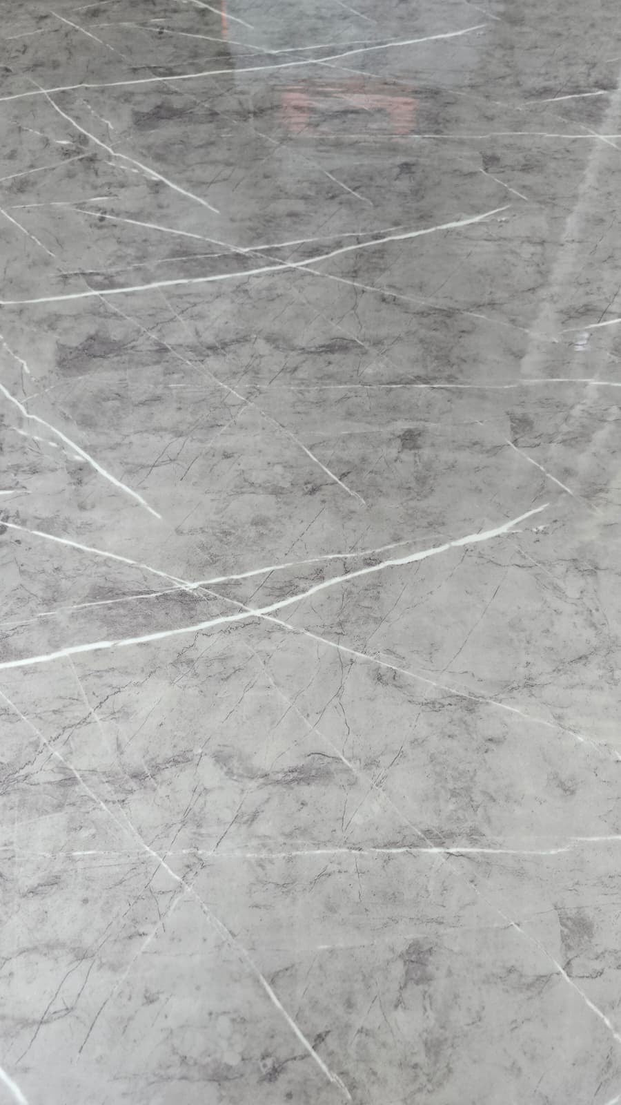 Selbstklebende PVC-Rolle Marmor Grau Ader