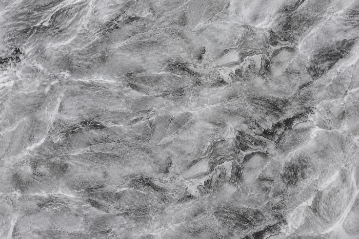 Selbstklebende PVC-Rolle Marmor Dunkelgrau Detailaufnahme