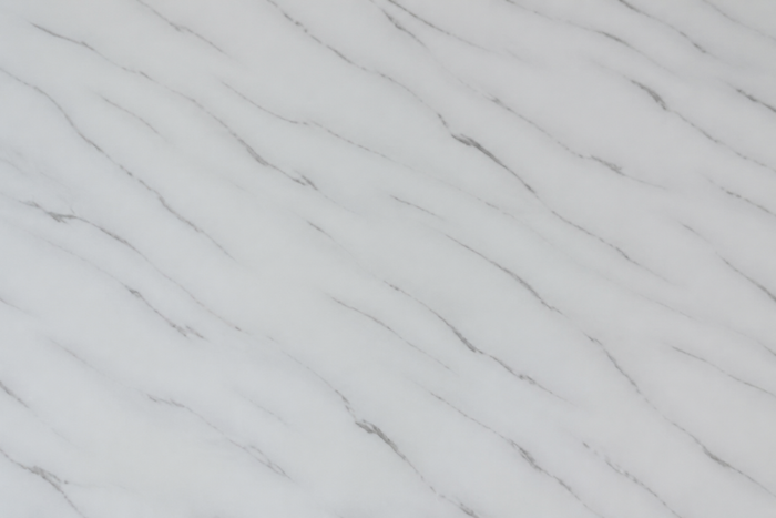 Selbstklebende PVC-Rolle Marmor Weiß Detailaufnahme