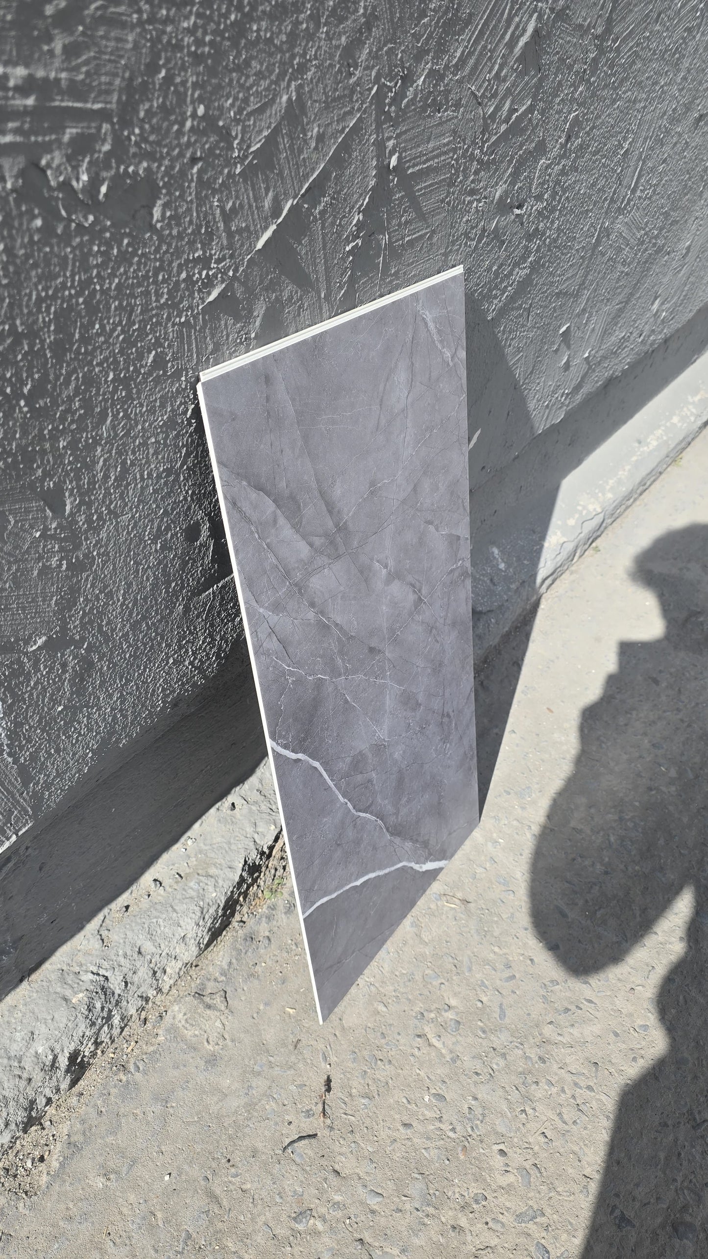Vinylboden Marmor Grau