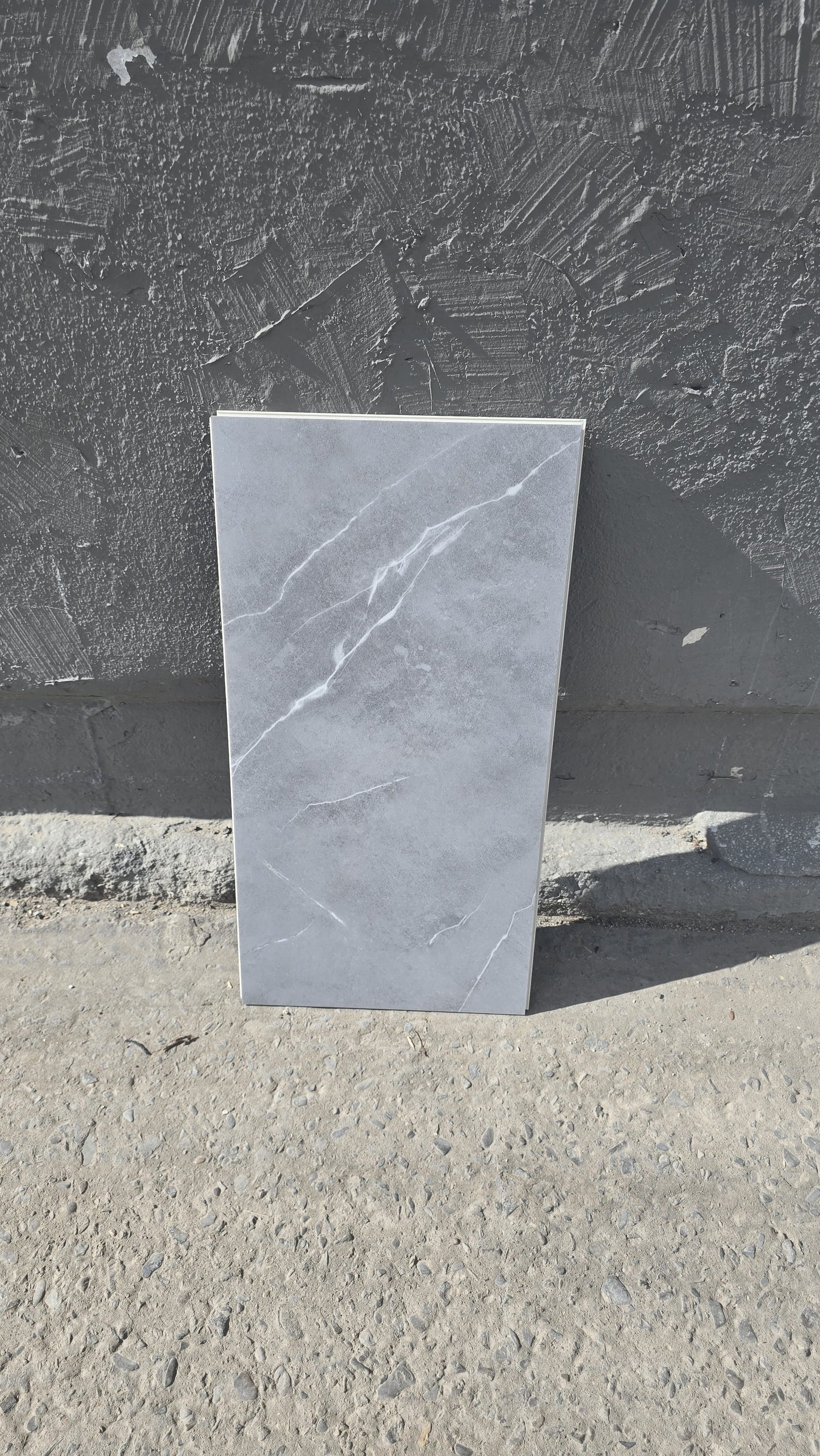 Vinylboden Marmor Grau